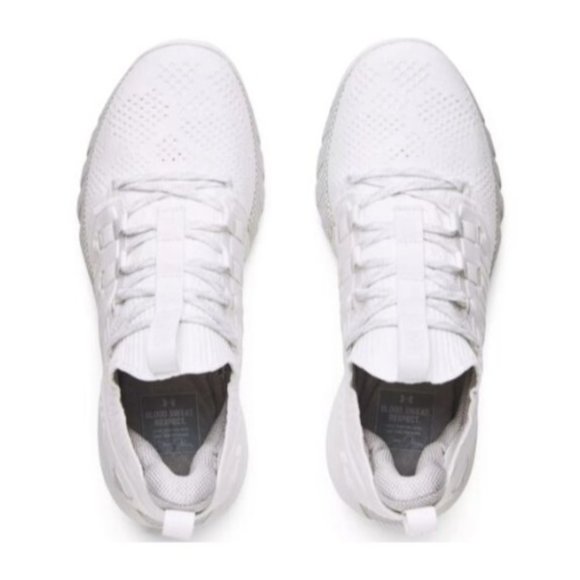 Under Armour HOVR Project Rock 3 Low Mens Shoes White 3023004-110 NEW Multi Sz - Picture 3 of 5